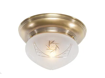 TRIBU 20/3 - Brass ceiling light by Patinas Lighting - view 2